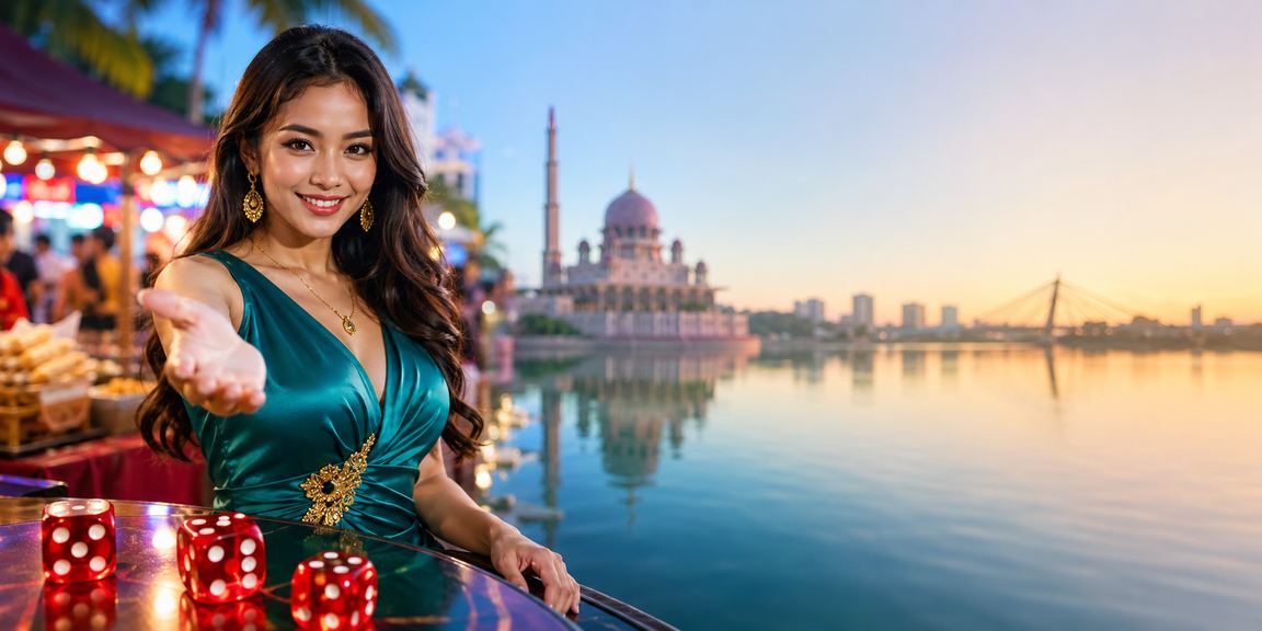 Permainan dadu bergaya Putrajaya dalam persekitaran permainan dalam talian g60 Malaysia