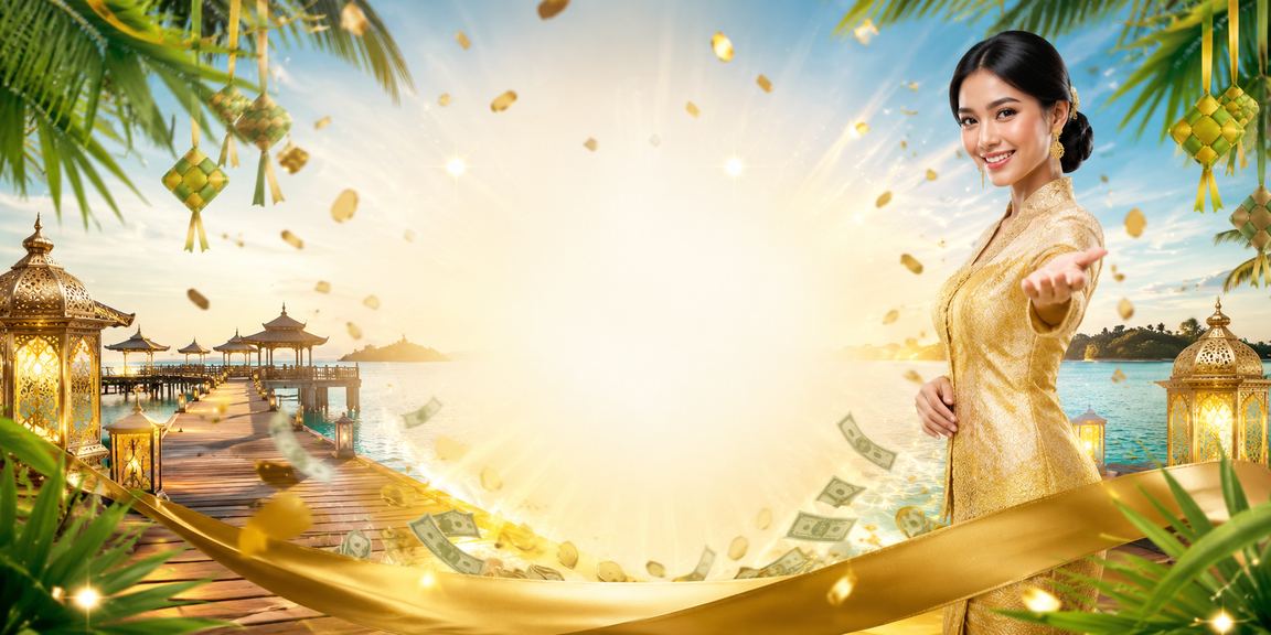Bonus cashback pertaruhan bergaya kebaya Terengganu sempena perayaan Malaysia di g60